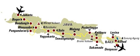 indonesie kaartjava